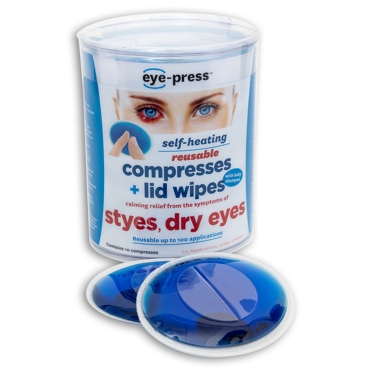 Eye-Press | Self-Heating Warm Compress for Stye Treatment & Dry Eyes ...